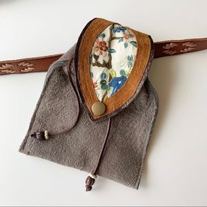Vintage Handmade Belt Pouch